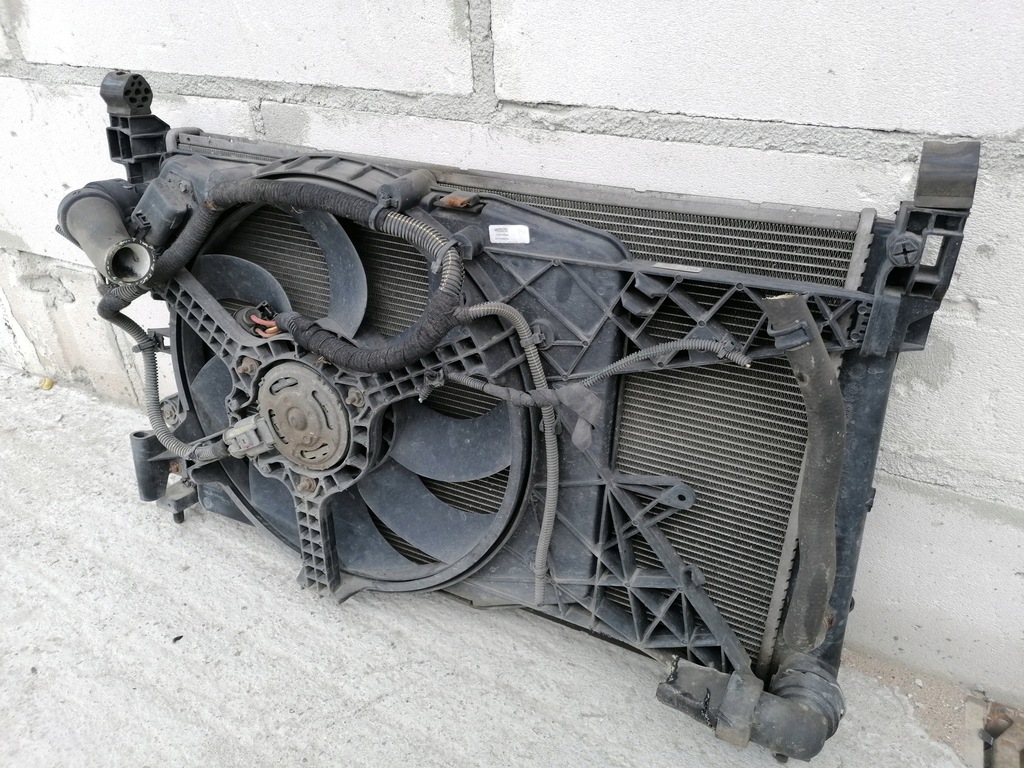 фото №8, Комплект радіатор + вентилятор opel corsa c 1,3cdti