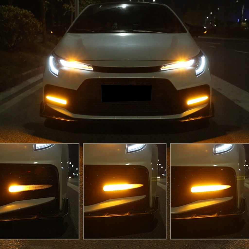 фото №13, Led drl бампер ночь driving лампа dynamic