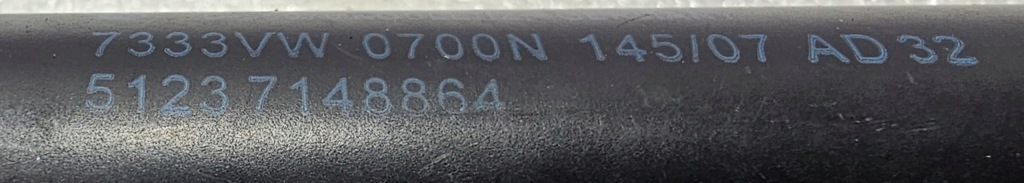 Оригинал  привод пневматический капота левое  + правый  mini r55 r56 r57 r58 r59 Оригинал