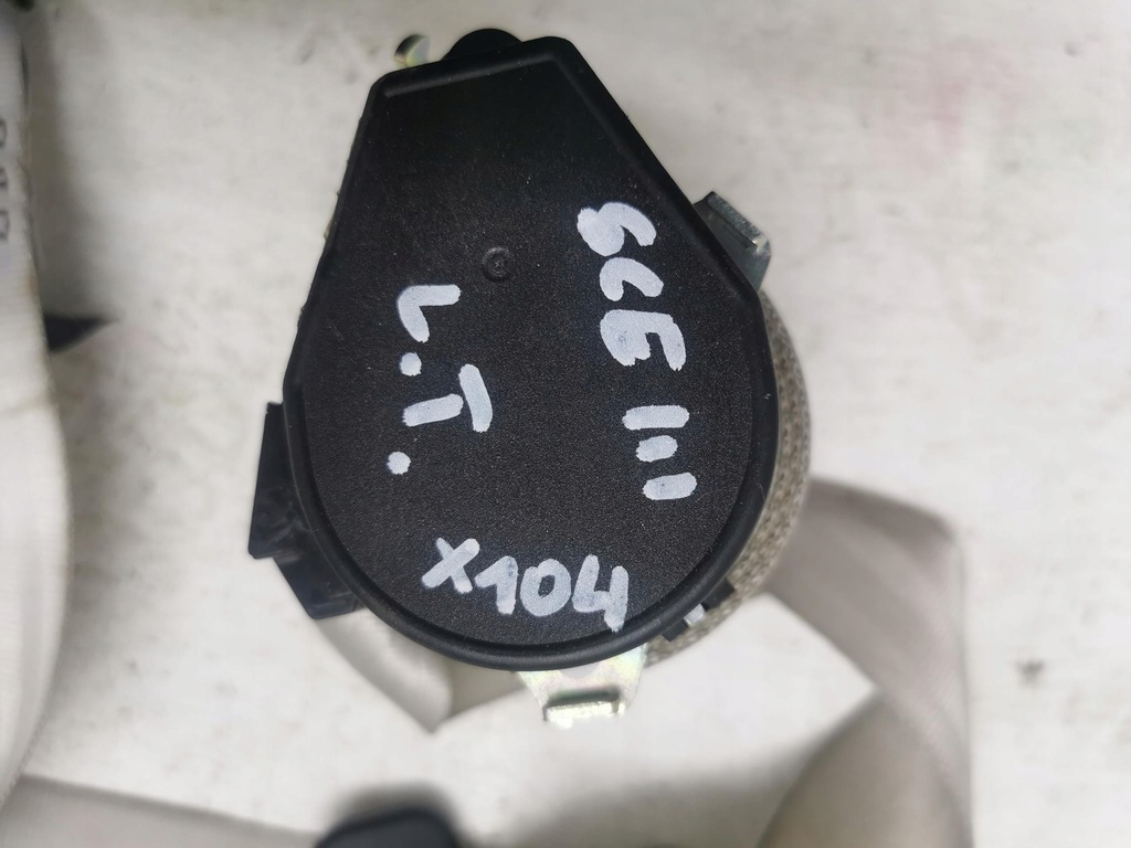 фото №3, Pas безопасности левый задняя renault scenic iii