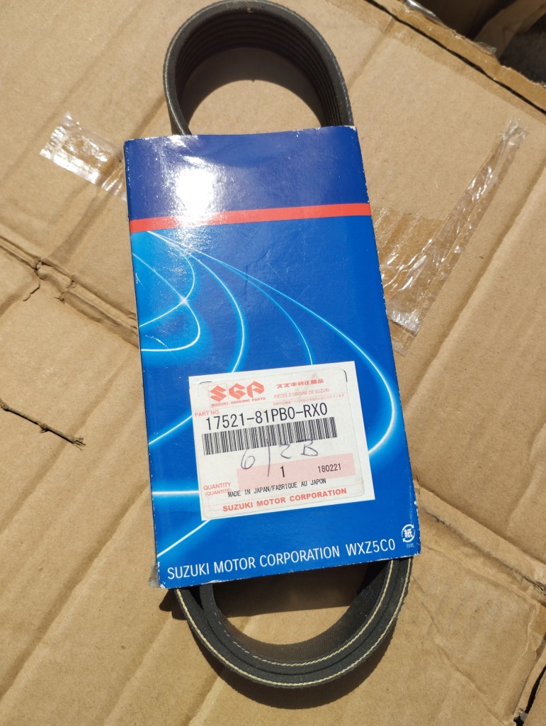 фото №2, Ремень насоса водяной suzuki baleno swift