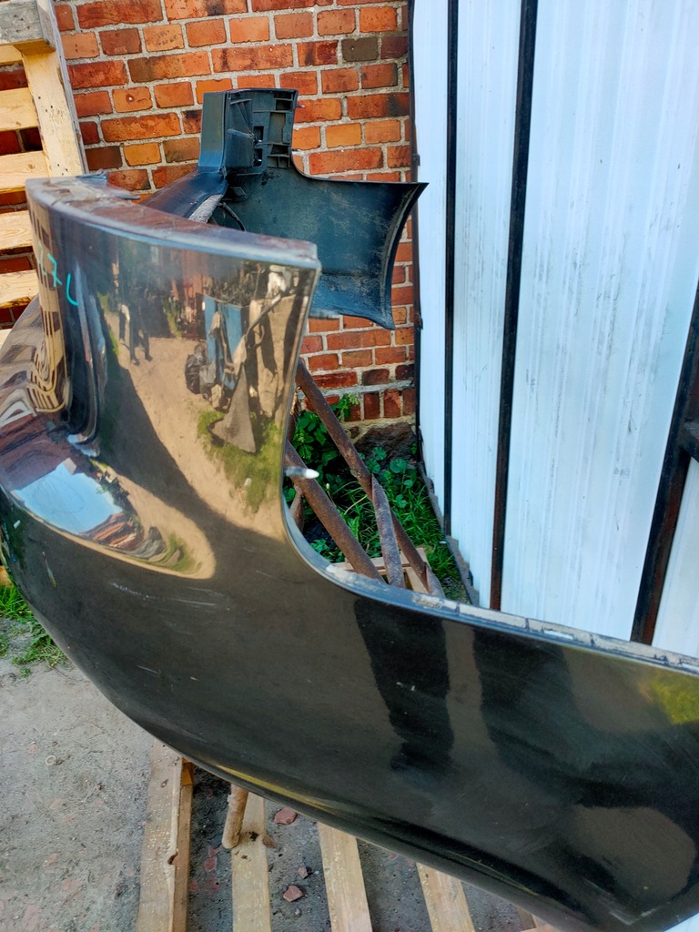 фото №8, Бампер задняя audi a4 b7 kombi lz7l 2 трубы