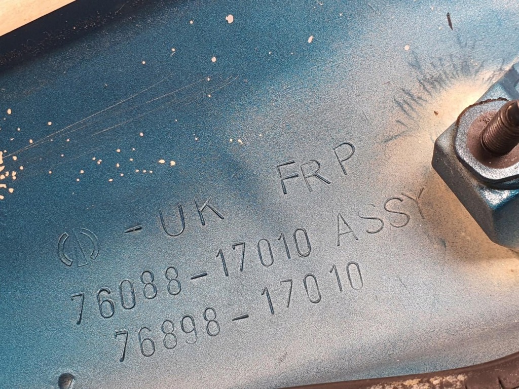 фото №9, Молдинг накладка крила ліва toyota mr2 ii sw20