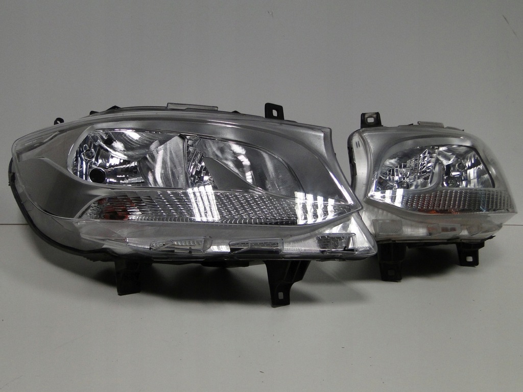 фото №13, Mercedes sprinter w910 910 w907 907 лампа правая обычная h7 фара правый