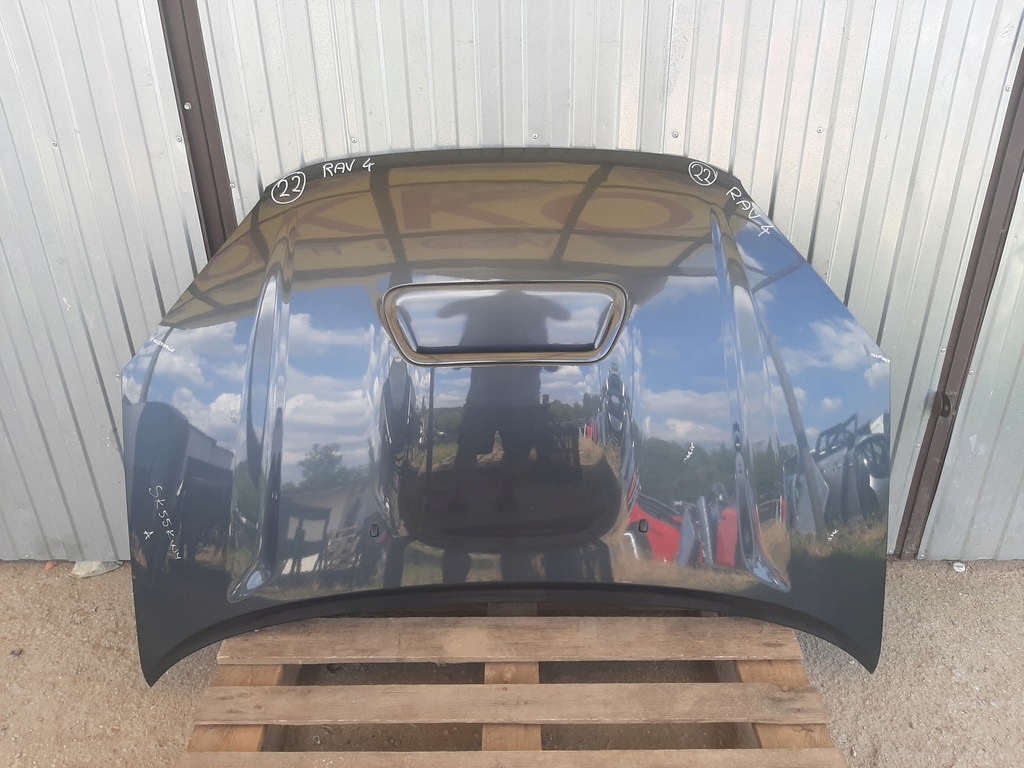 фото №1, Капот toyota rav4 ii lift lata 2003-2005 цвет 1e0 оригинал лак