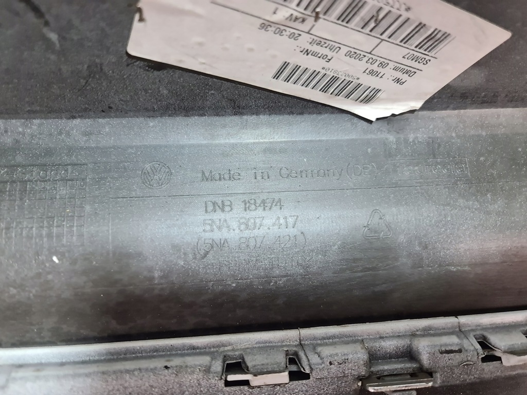 фото №15, Vw tiguan ii r-line бампер задній задня 6xpdc 5na807417