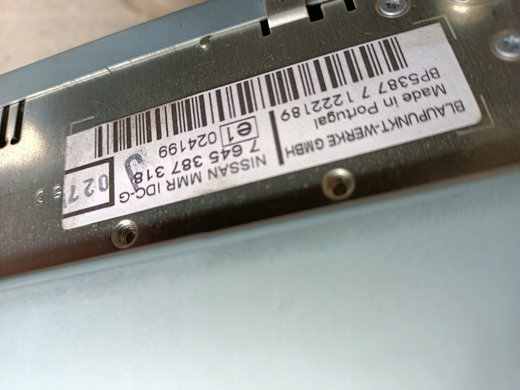 фото №6, Радіо автомобільні консоль nissan note e11 7645387318