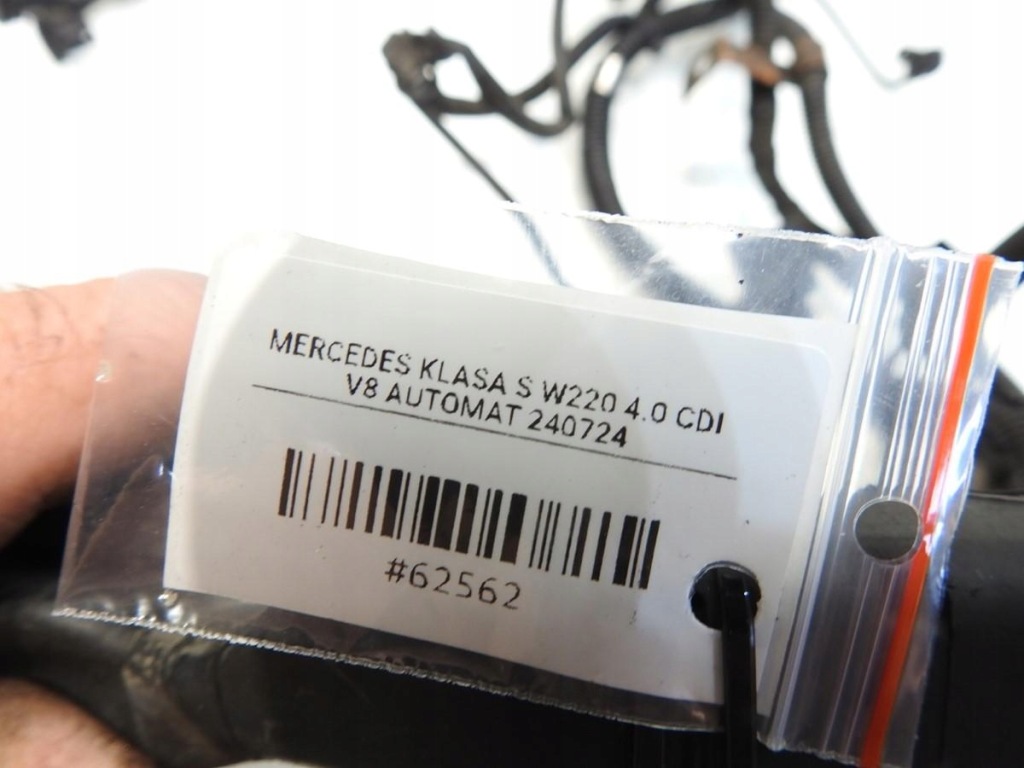 фото №6, Жгут электропроводка двигателя mercedes w220 4.0 cdi v8