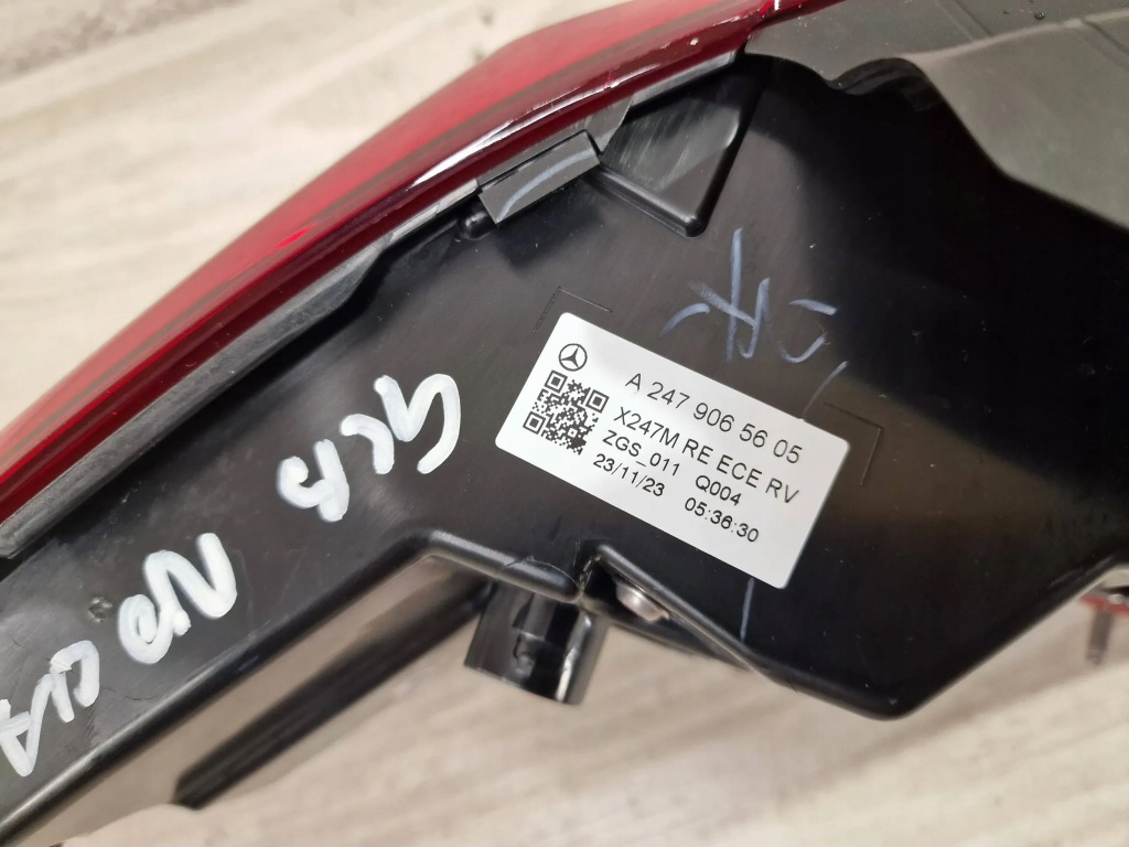 фото №2, Лампа права задня задня nowa mercedes glb w247 led lift
