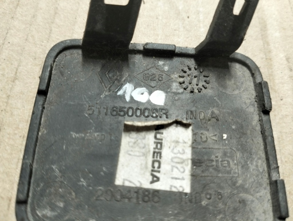 фото №3, Заглушка фаркоп бампера задняя renault grand scenic iii 3