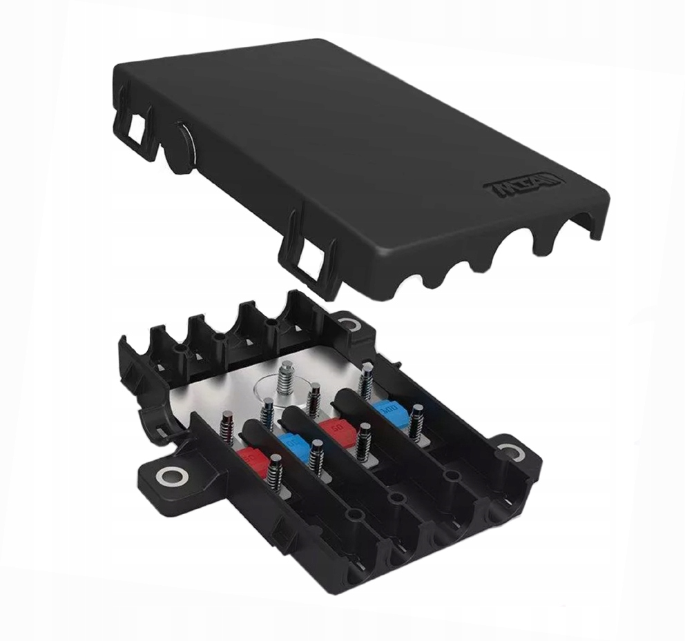 фото №1, Роз'єм запобіжник taśmowego 4-krotne midi val