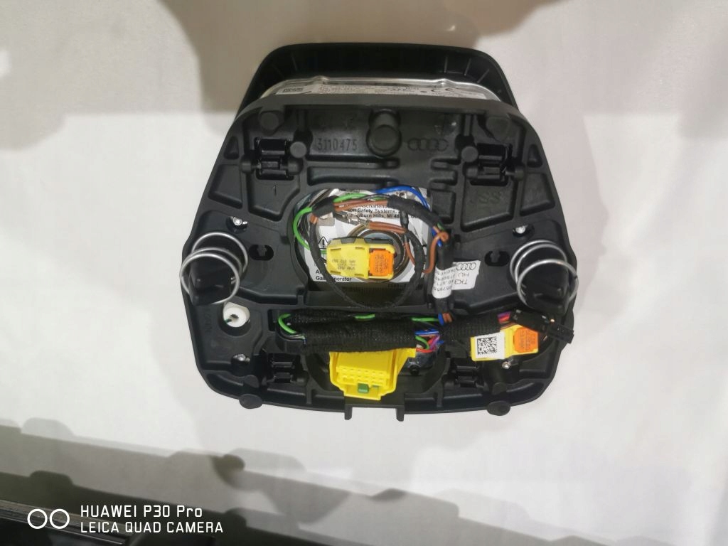 фото №8, Audi a6 a7 c8 кожа гладкая czarna подушка безопасности проекционный дисплей консоль подушка безопасности комплект