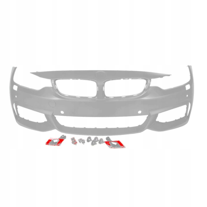 фото №1, Бампер bmw 4 07.13-05.21 білий