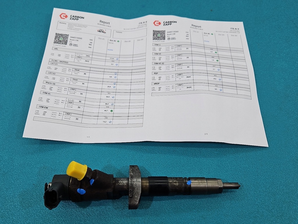 фото №1, Проверенный форсунка renault master ii 0445110265 2.5 dci