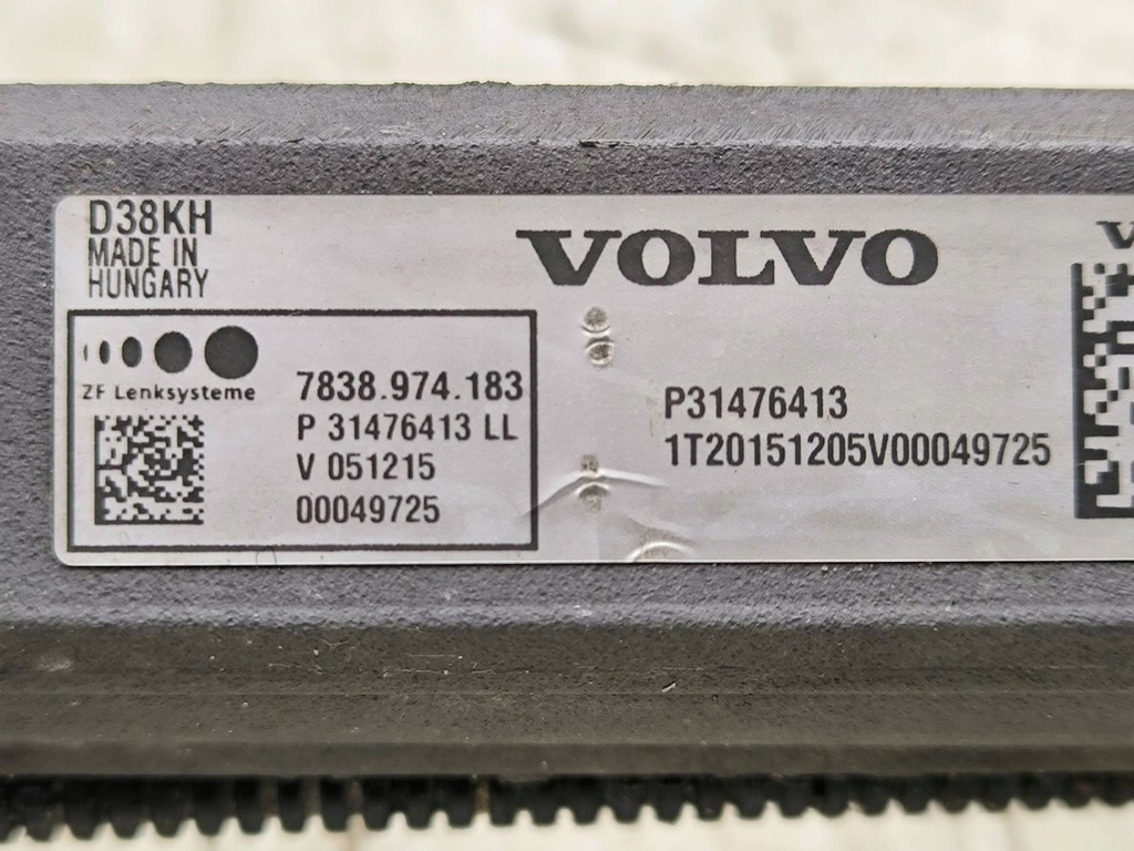 фото №12, Volvo xc90 2016 трансмісія кермова / рейка рульова