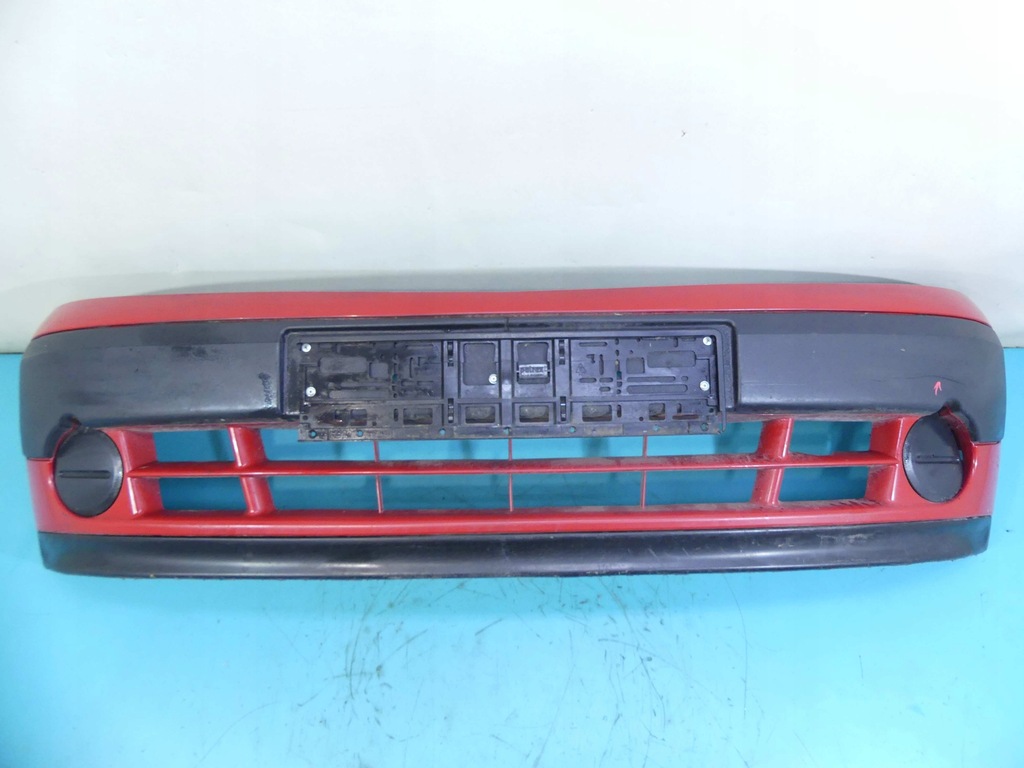 фото №1, Бампер перед renault kangoo 03-08 красный