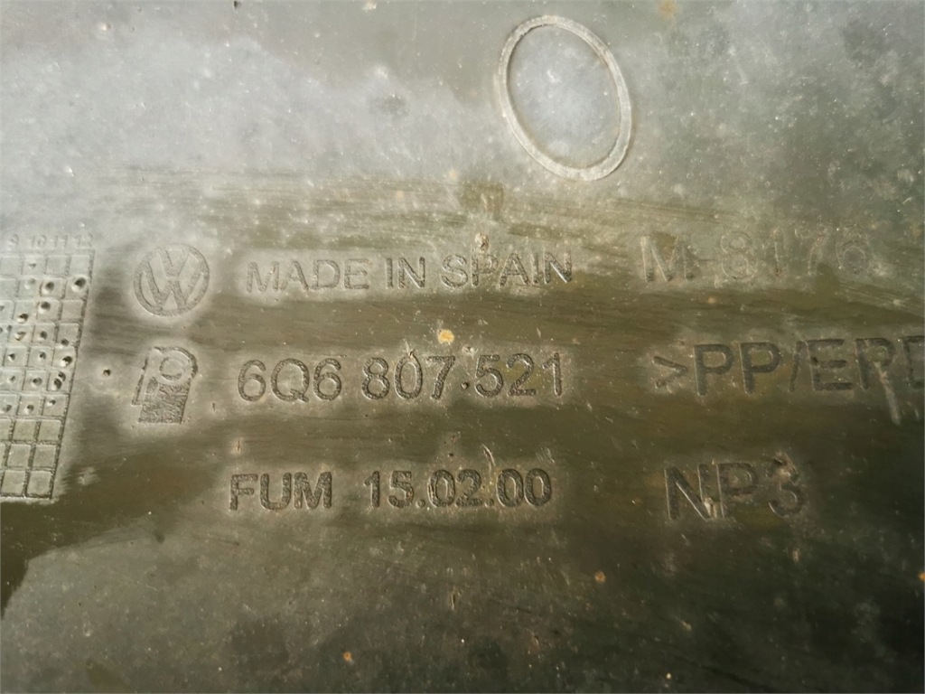 фото №10, Vw polo 9n fl 05-09 бампер задня kompletny демонтаж