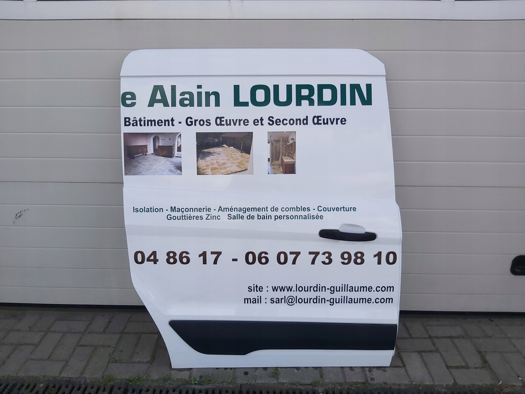 фото №1, Transit connect ii mk2 od 2013 двері бічний зсувні праве