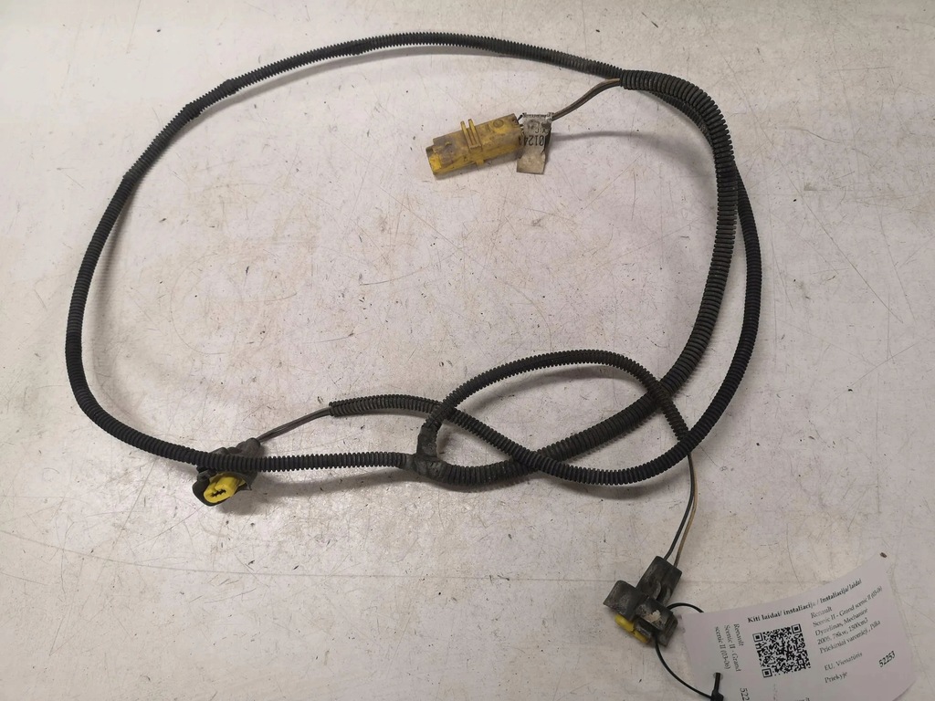 фото №1, Джгут кабелі renault grand scénic ii jm0/1_ 8200124784 1.5l дизель 2006