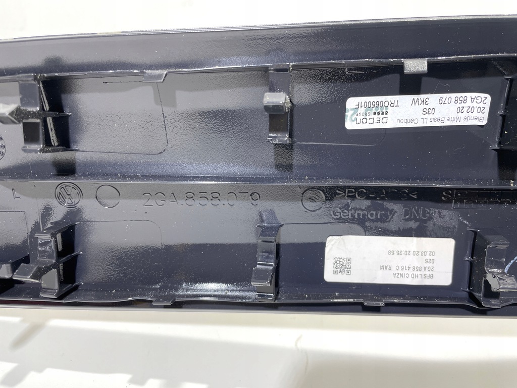 фото №7, Молдинг dekor спідометра рамка vw t-roc 2ga858416c