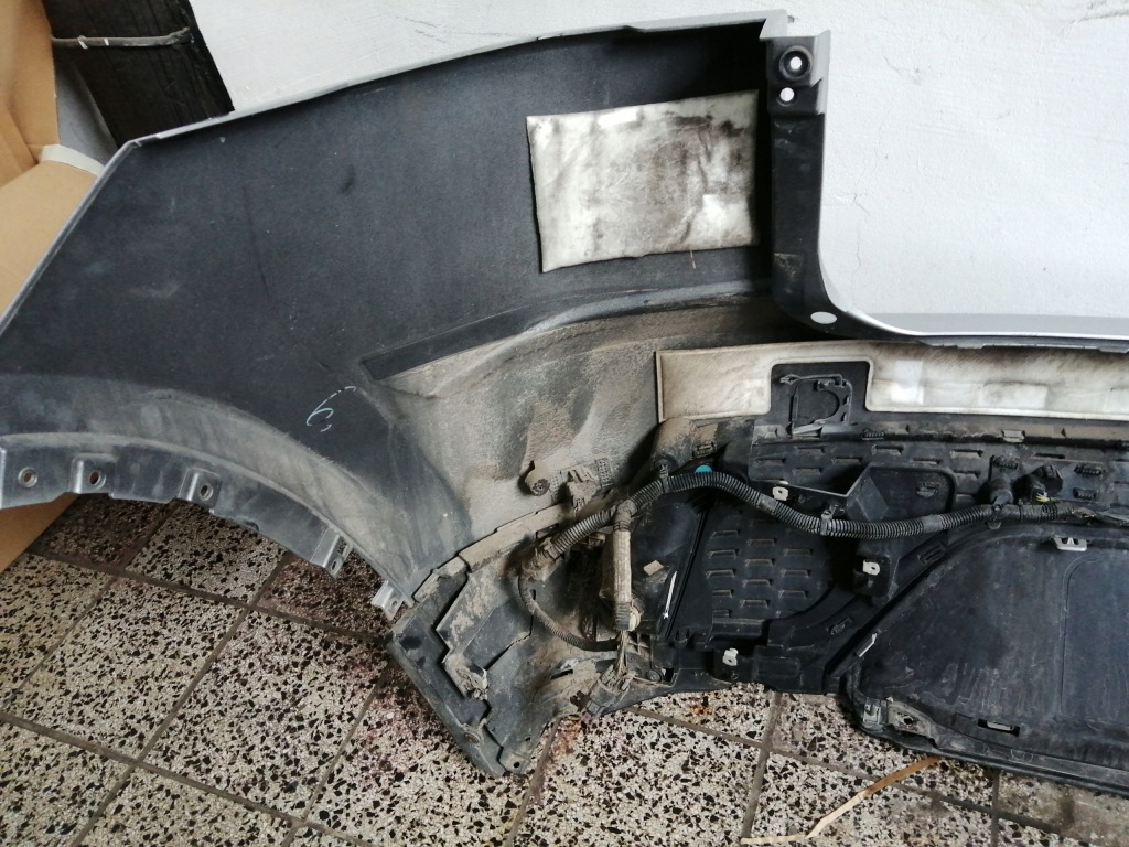 фото №14, Jaguar e-pace x540 2018 бампер задня задній 4 pdc men rhodium silver