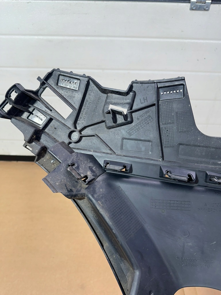 фото №7, Усилитель бампера левая, направляющая левый mercedes eqa w243, h243 amg