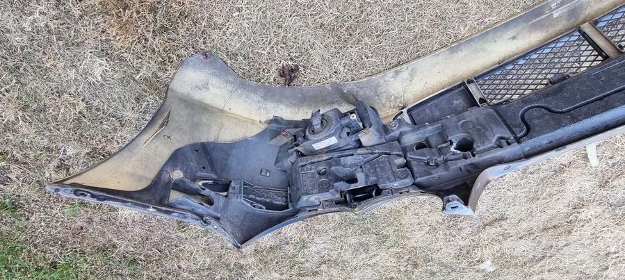 фото №3, Перед mercedes sl r230 zde.maska крило. bel.gril