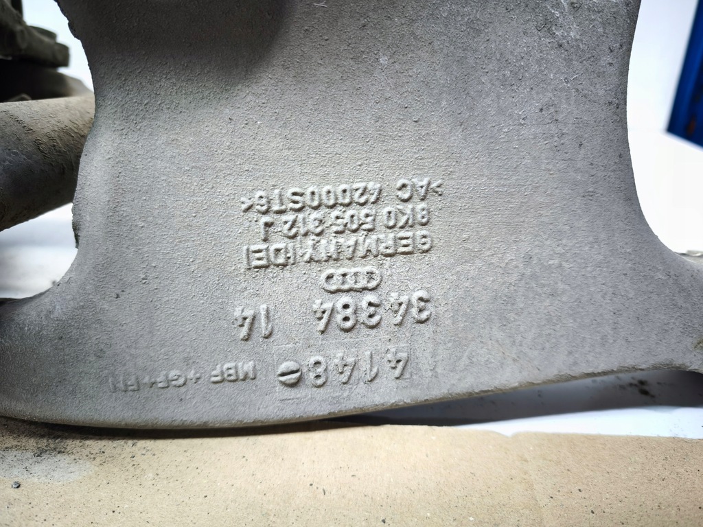 фото №8, Поворотный кулак рычаги ступица правый задняя audi a4 b8 a5 8t 8k0505432ap 8k0505436ab