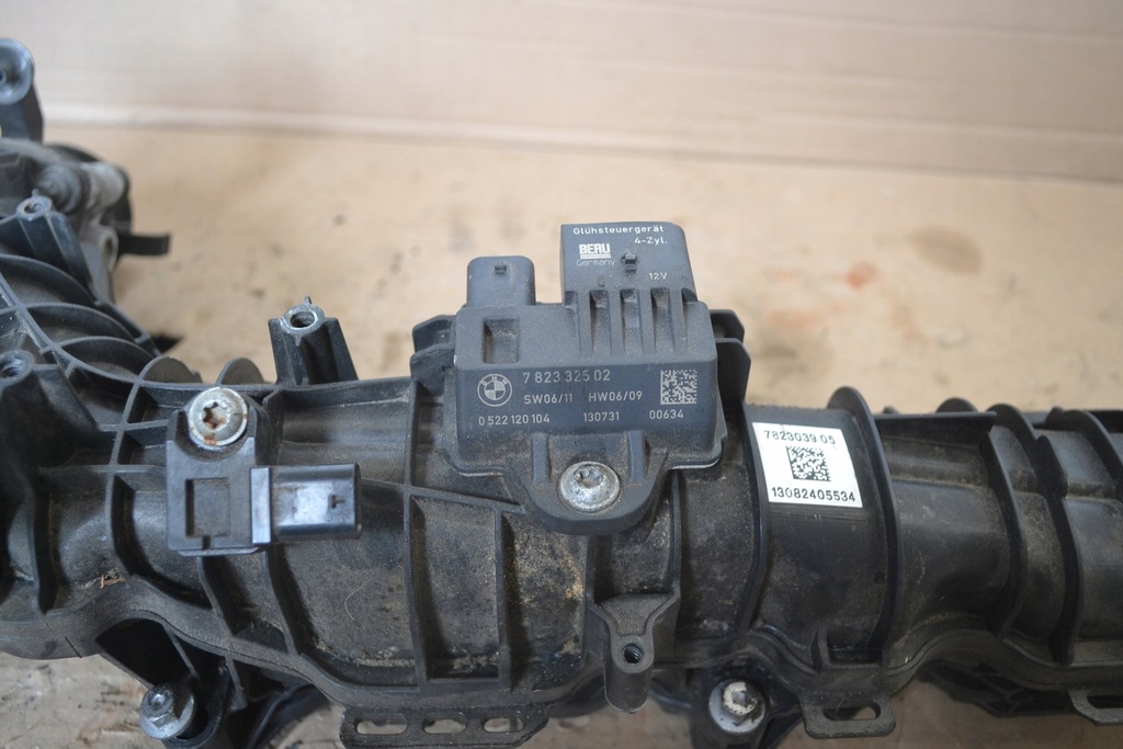 фото №5, Коллектор всасывающий bmw 3 e91 316 d 108452s10 108452s10 дроссельная заслонка