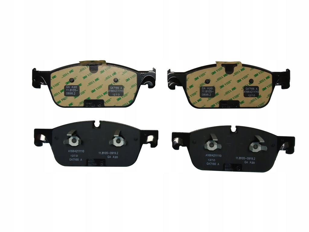 Купить Оригинальные тормозные колодки тормозные перед mercedes ml w166