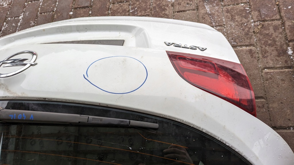 фото №8, Кришка багажника задня задня opel astra j kombi y40r