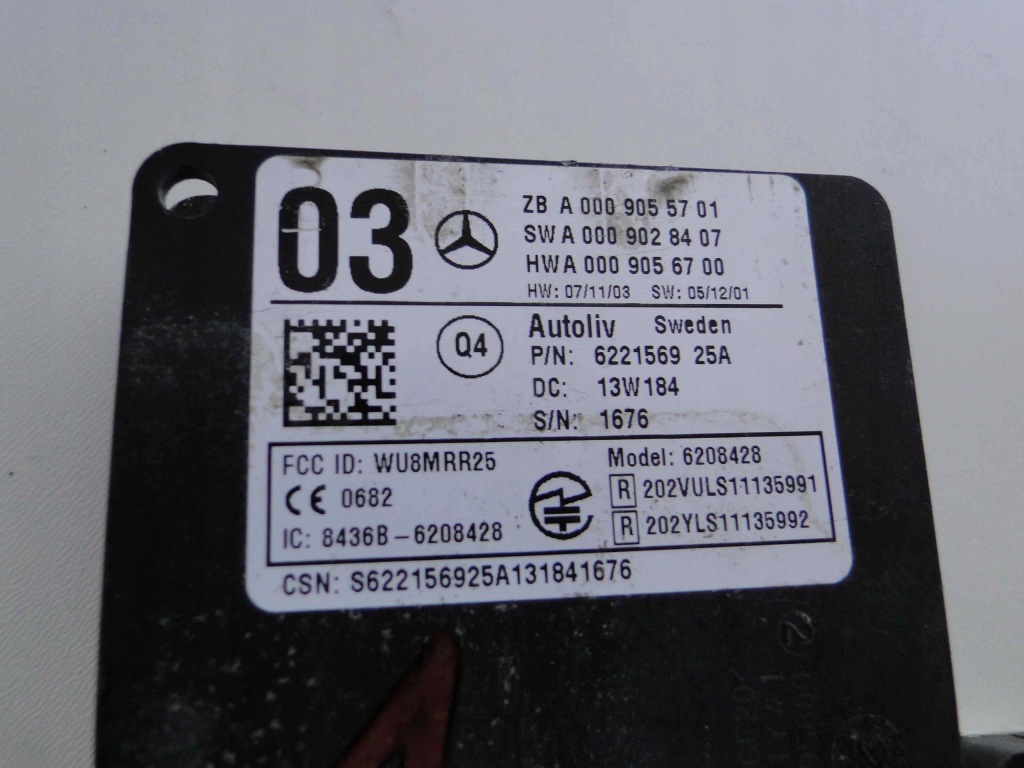 фото №2, Mercedes gl gls x166 166 радар bsa distronic plus