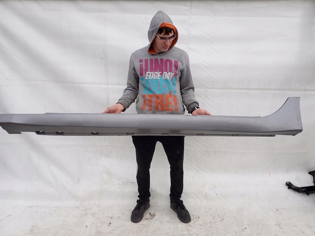 фото №9, Jaguar xj viii 09-19 порог левый молдинг порог левая