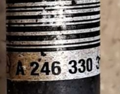 фото №5, Mercedes w246 b180 cdi привідний вал передня ліва