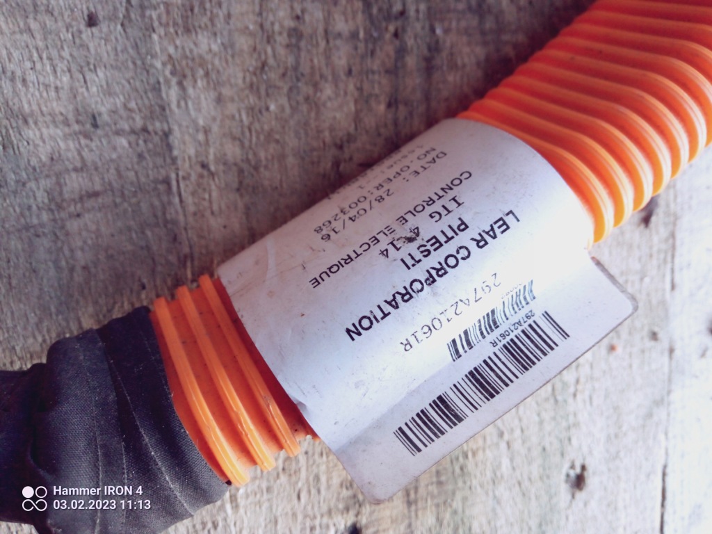 фото №4, Кабель, шланг renault zoe 16r. 297a21061r