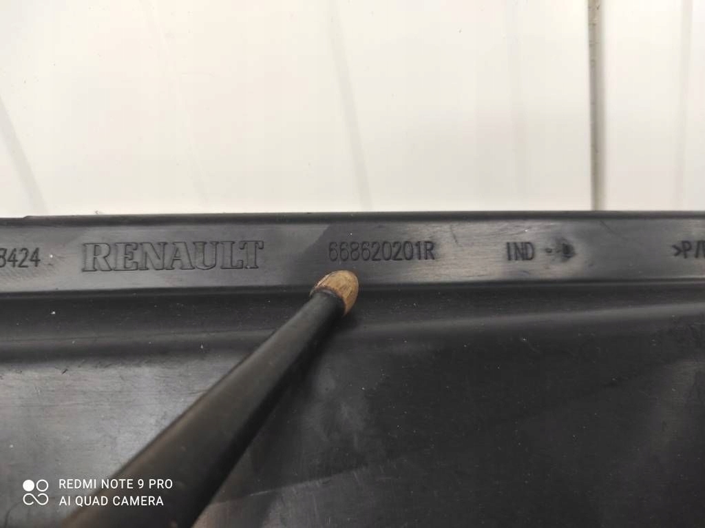 Жабо правый перед renault trafic iii opel vivaro b 93868424 Киев