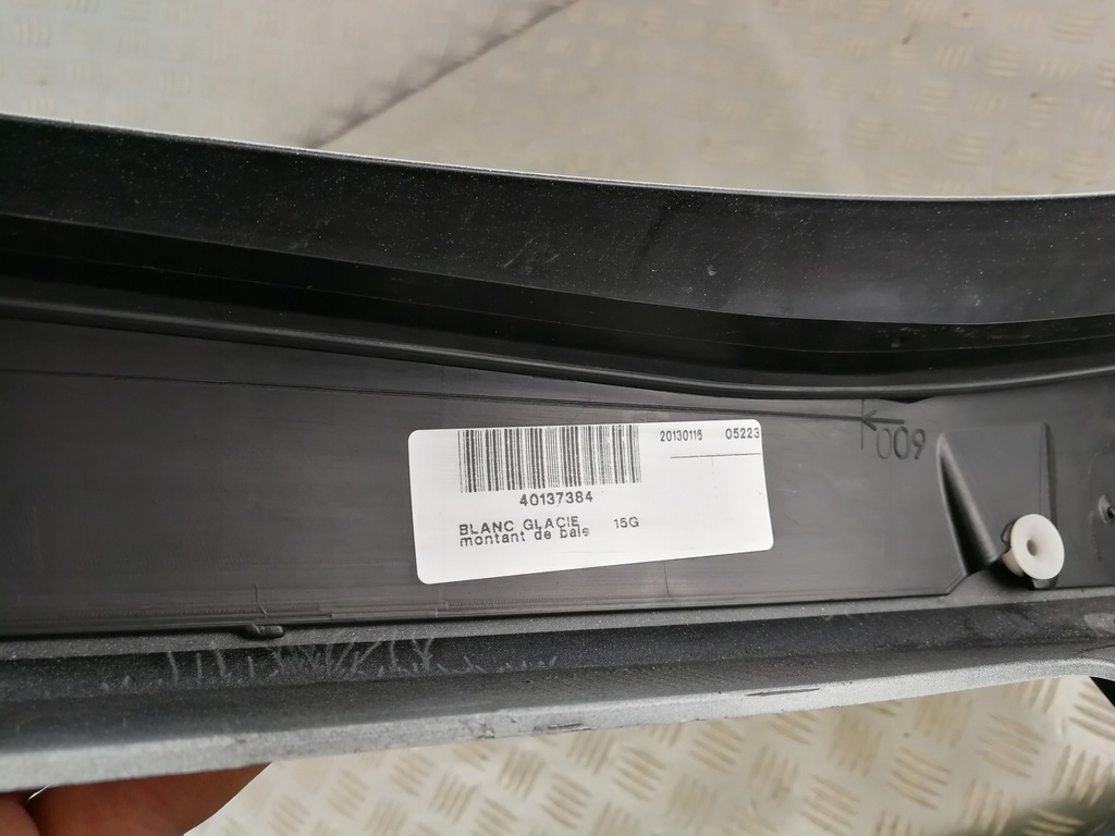 фото №8, Обшивка стойка стекло a молдинг подоконная левый перед renault scenic iii 3