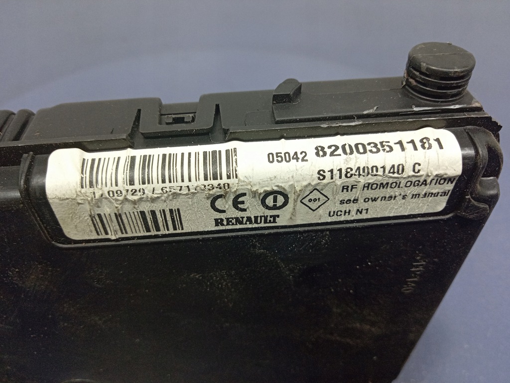 фото №4, Renault scenic ii коробка модуль bsi uch 8200351181