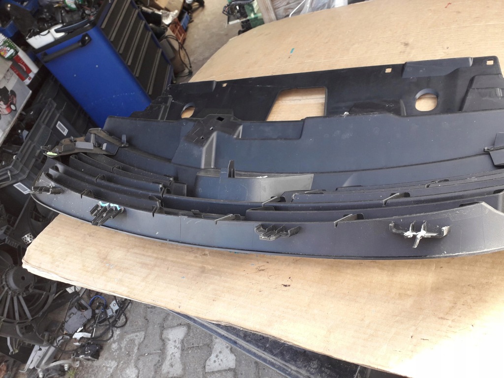 фото №5, Решётка радиатора решётка радиатора renault trafic iii 14- хром