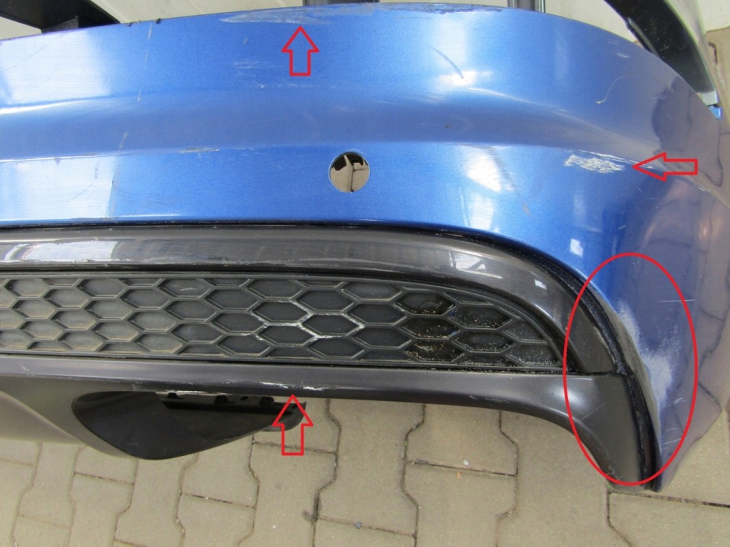 фото №9, Бампер задняя задний audi q7 4m0 s-line 15-19