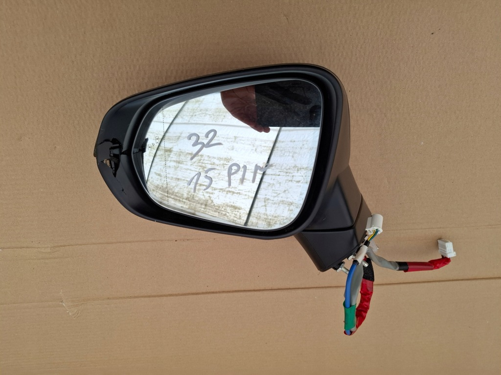 фото №4, Lexus rx 450h зеркало левая 15+4 pin с камера