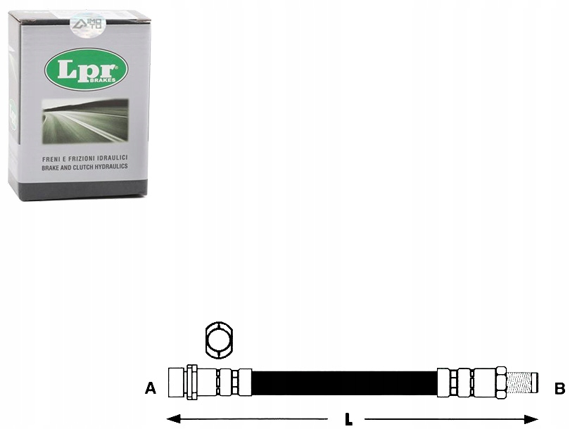 Купить Шланг тормозной [lpr]