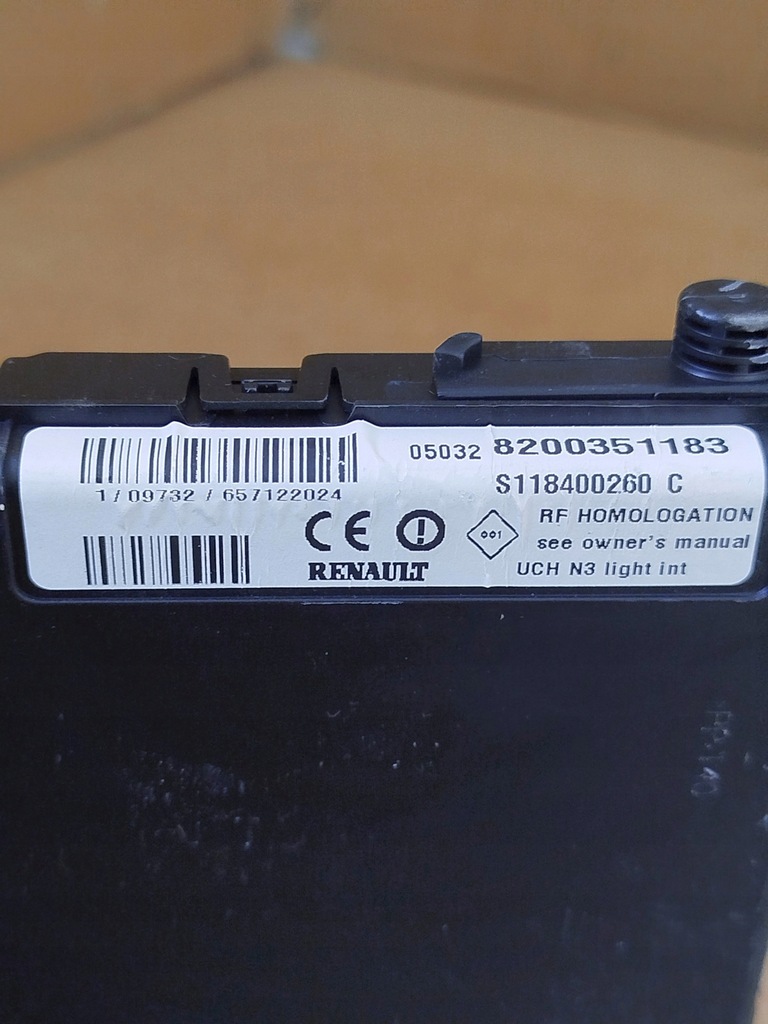 фото №3, Модуль bsi renault scenic ii 8200351183