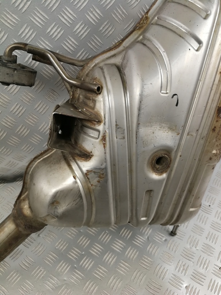 фото №6, A1644907115 гасник кінцевий лівий труба вихлоп mercedes w164 ml 3,0 3,2 cdi