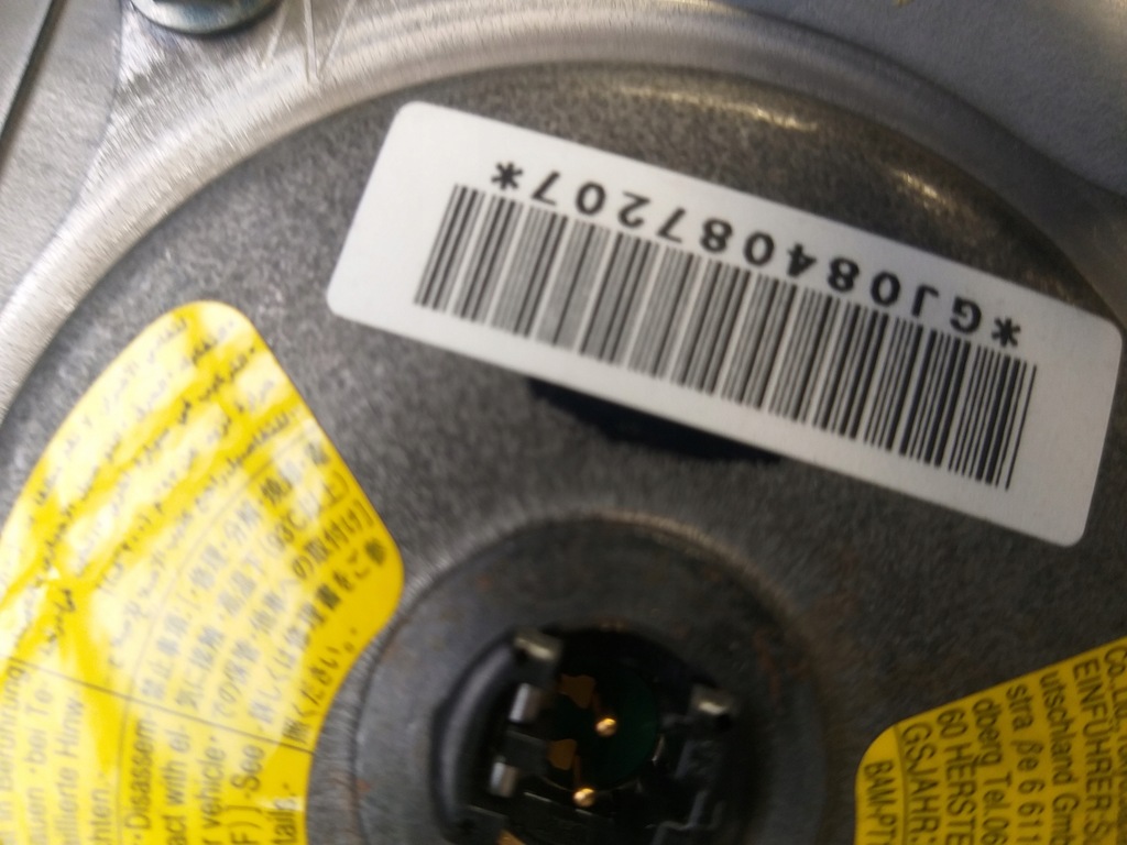 фото №4, Подушка подушка безопасности водителя subaru outback iii legacy