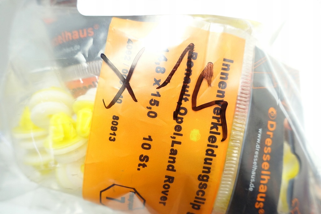 фото №7, Кліпса оббивка renault vel satis opel vivaro 10x