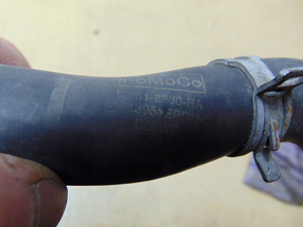 фото №8, Wąż шланг труба водяная wody ford connect mk2 1.6d