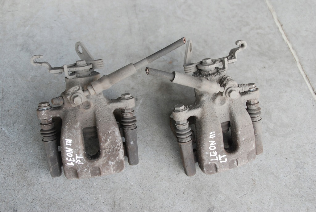 фото №1, Leon 3 iii суппорт тормозной l / p задняя задний