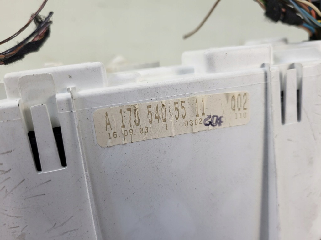 фото №8, Mercedes slk r170 lift 2.0 k автоматическая коробка передач счетчик приборы спидометр uk