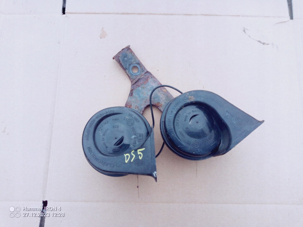 фото №1, Клаксон, сигнал, сигнал звуковой citroen ds5 12-18r.